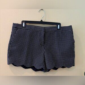 Willi Smith Black and White Polka Dot Shorts